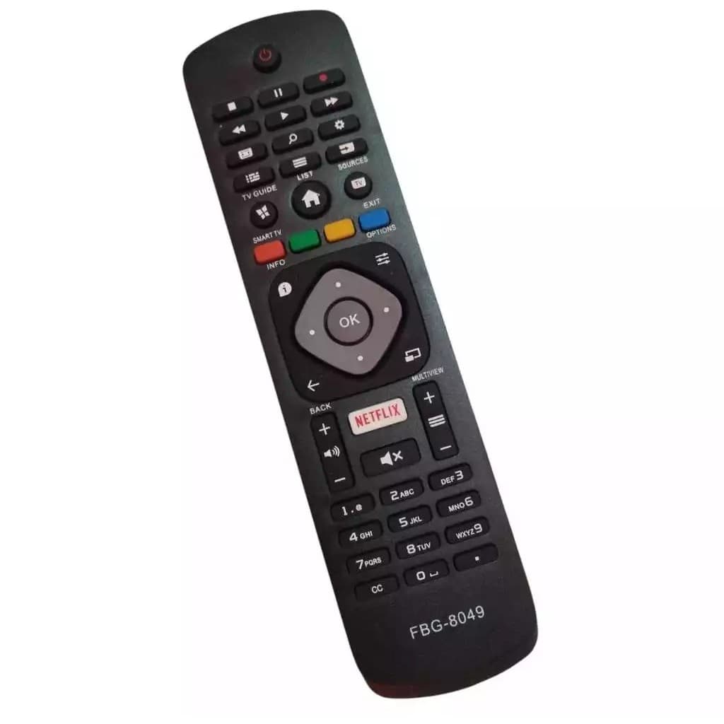 Controle Remoto Tv Philips 4k Smart Sky-8049  Fbg-8049   LE-7276