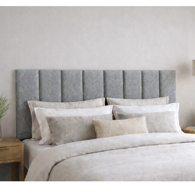 Cabeceira Decorativa Estofada Linho Cama Solteiro Casal Queen King 45 x 20 Cm Envio Imediato