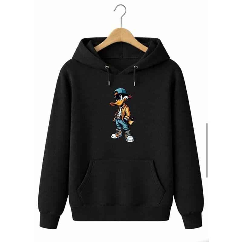 Blusa de Frio Moletom Quentinho Bolso Capuz Algodão