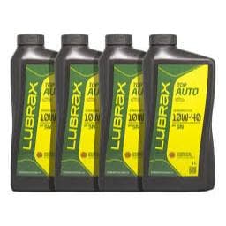 Kit Óleo Lubrax 10w40 Tecno SemiSintético 4 Litros