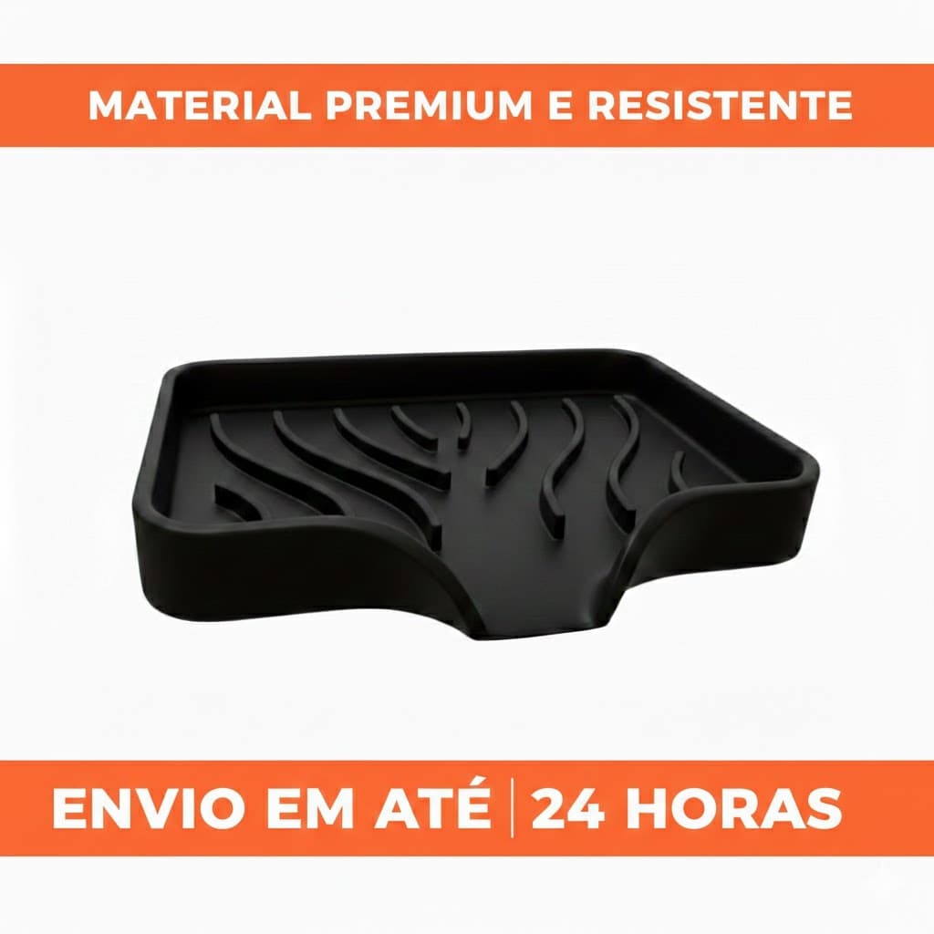 Saboneteira Drenável Estilosa Minimalista