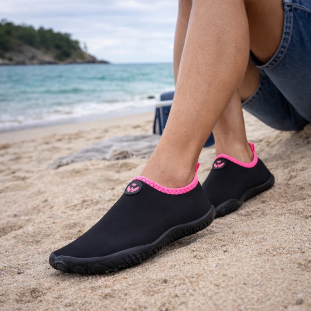 Sapatilha Aquática Unissex Neoprene Confortável Calce Fácil Tênis Náutico Praia Pesca Ciclismo Bike