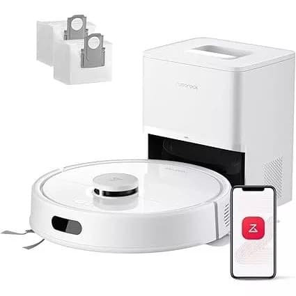 roborock Aspirador de pó robô Q7 L5+ com esfregão, sucção forte de 8000pa 110V