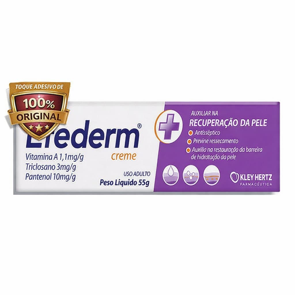 Efederm Creme Hidratante 55g - Hidratação Intensa e Regeneração da Pele
