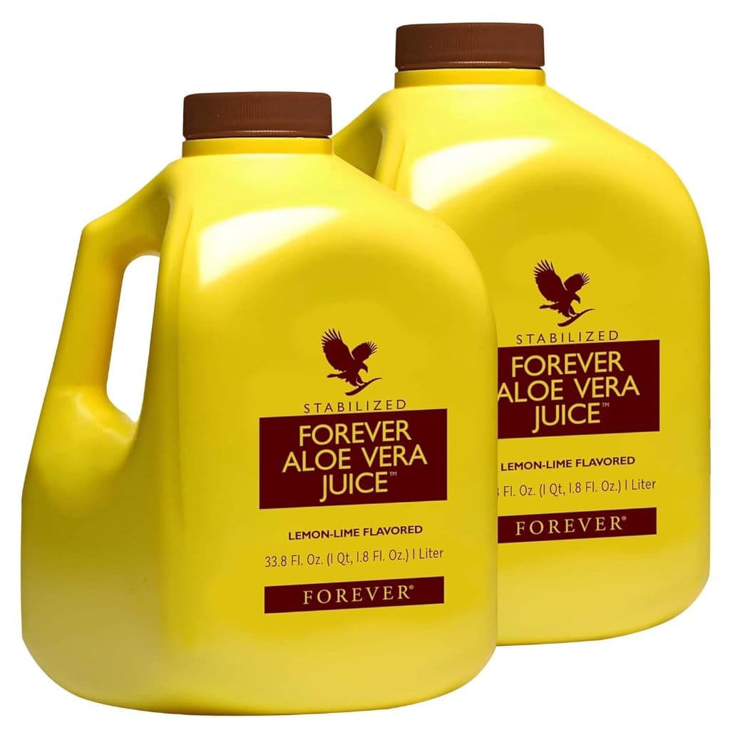 Kit 2 Suco de Aloe Vera Gel Puro com Vitaminas, Aminoácidos e Minerais –Bebida Vegana Natural e Saudável com Babosa Viva