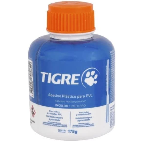 Cola para Cano PVC 175g Tigre – Adesivo Plástico Alta Resistência