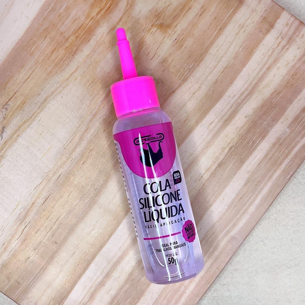 Cola de Silicone Líquida Fria Rendicolla Tubo 50g Costura Artesanato Patchwork