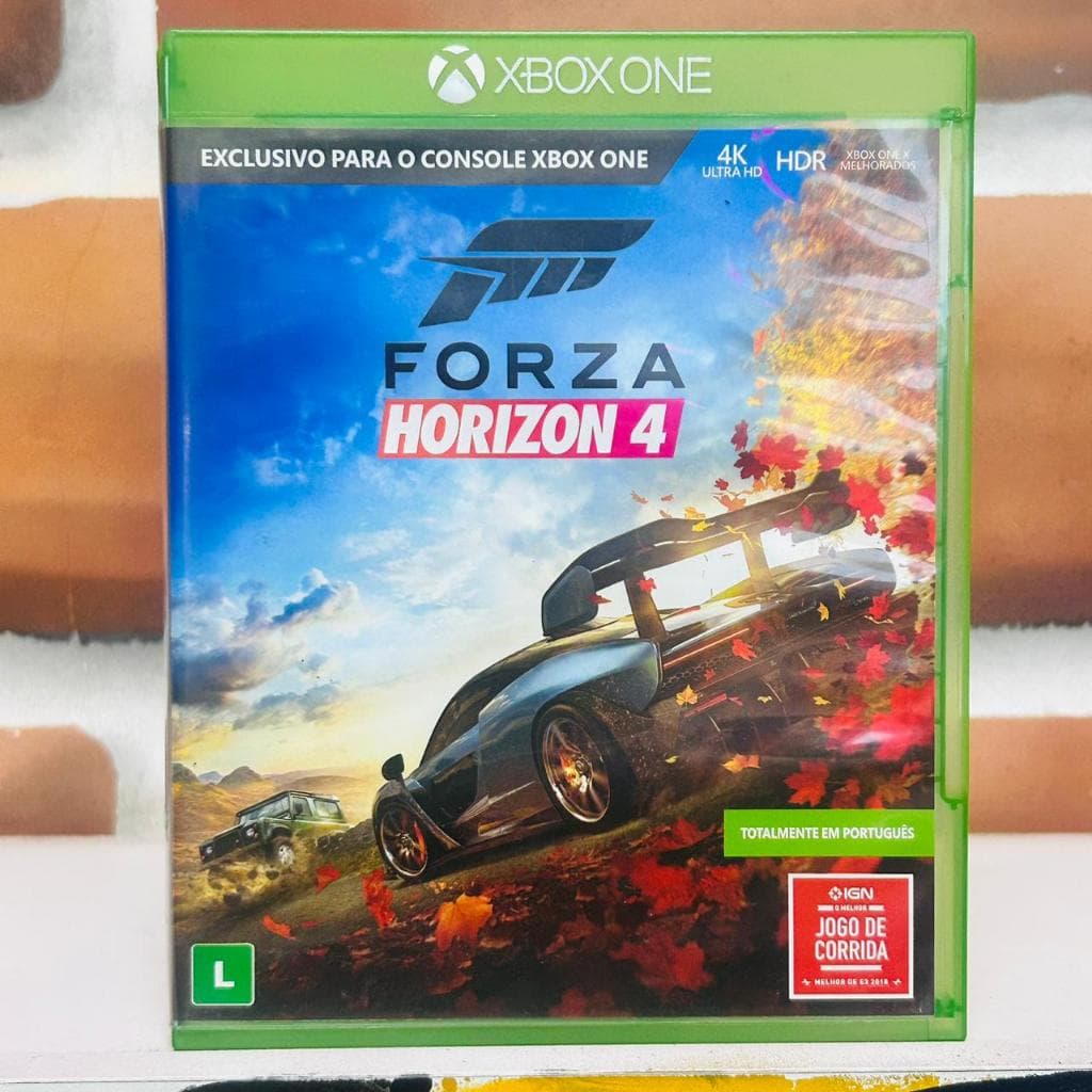 Forza Horizon 4 Mídia Física Seminovo Xbox One