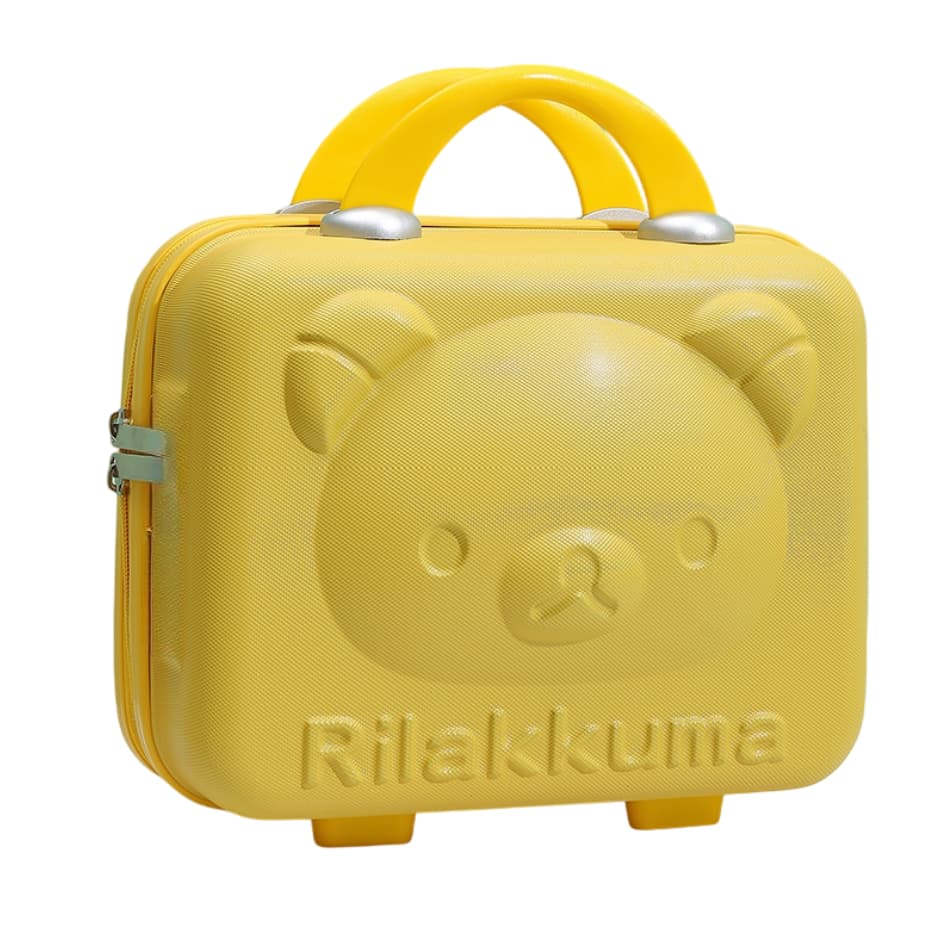 Kit De Escritório 37 Em 1 Pato Amarelo Caderno Régua Caneta Escolar Mala Resistente Menino Menina