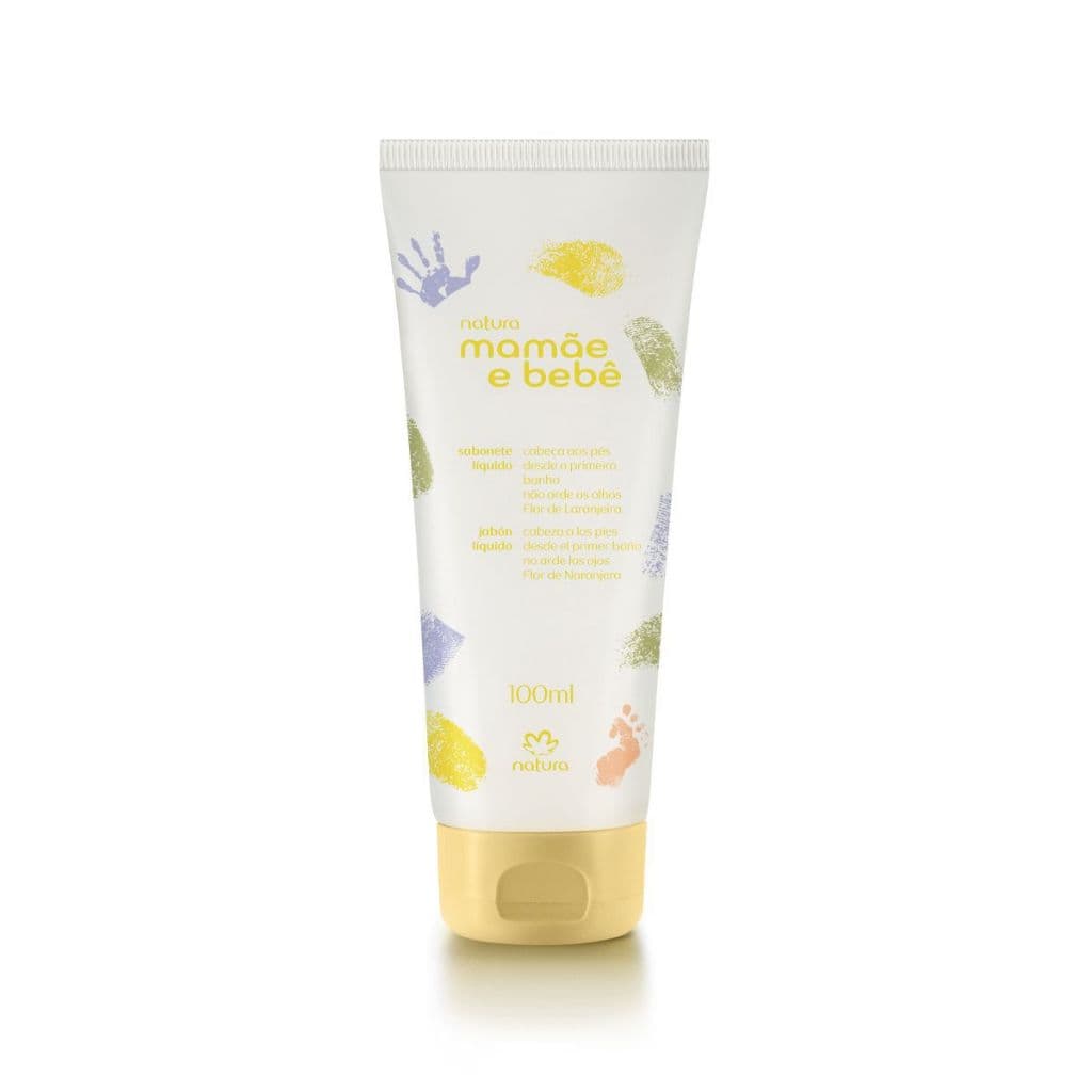 Sabonete Líquido Mamãe E Bebê Flor De Laranjeira 100ml Natura