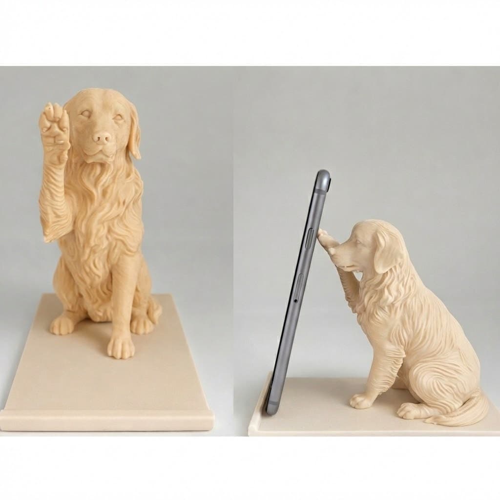 Suporte para Celular Cachorro (Golden Retriever | SRD)