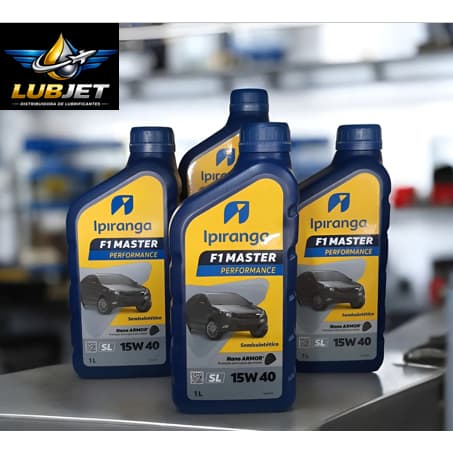 Kit 4 Óleo Ipiranga 15W40 Semissintético – Proteção e Alto Desempenho