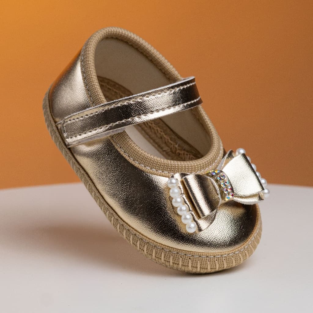 Sapatilha Bebe Infantil Sapatilha Princesa Recém Nascido Menina Criança Promoção Confortavel
