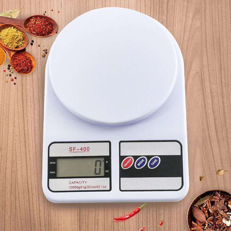 Balança Digital de Cozinha de Precisão 1g a 10Kg SF400 - Nutrição e Dieta