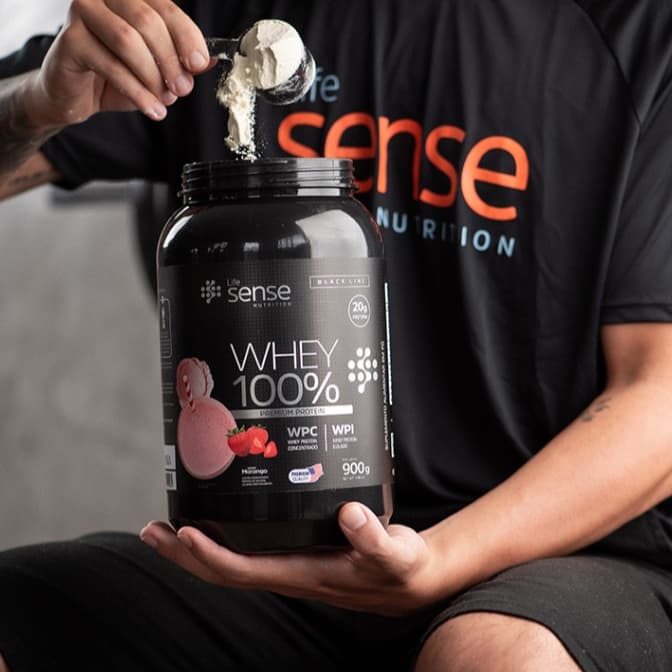 Whey 100% Gourmet 900gr - Life Sense Nutrition