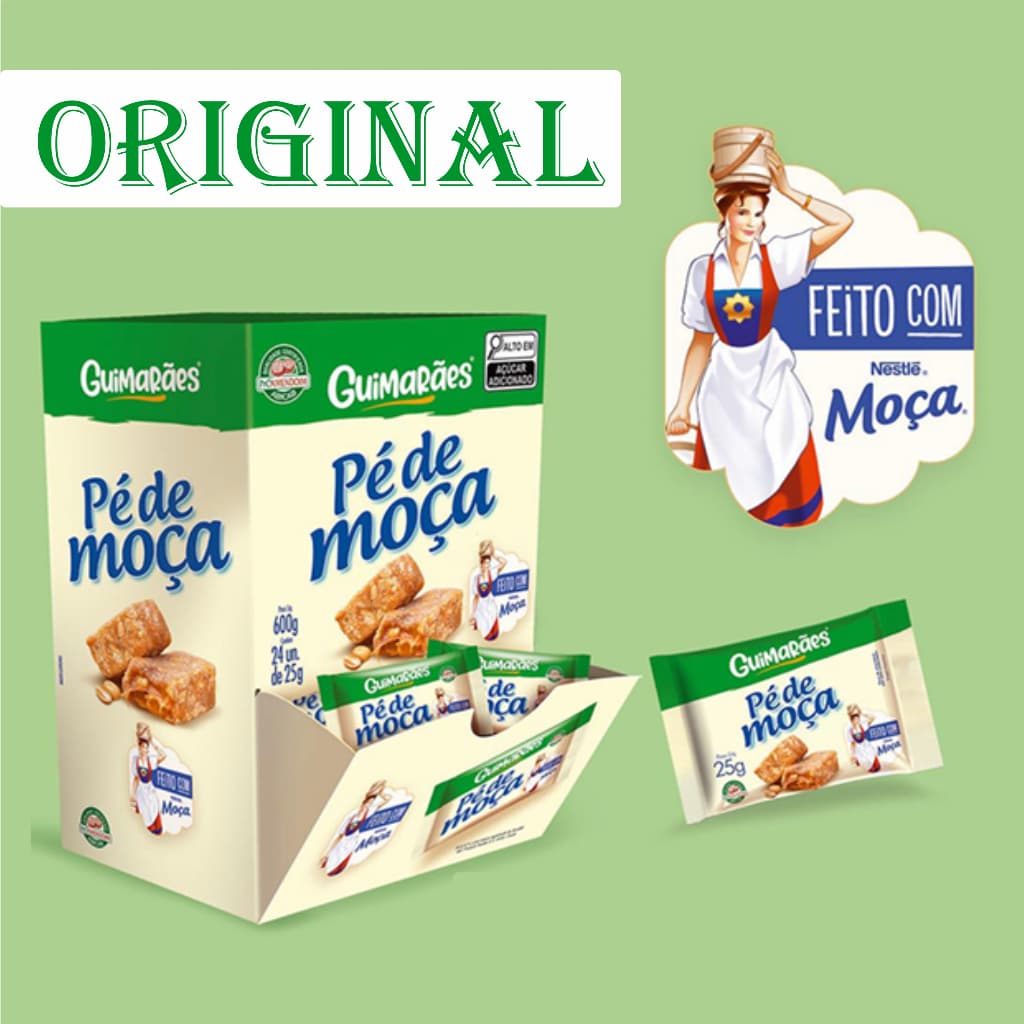 Pé de Moça Guimarães Feito com Leite Moça Guimarães Super Oferta Melhor do Brasil