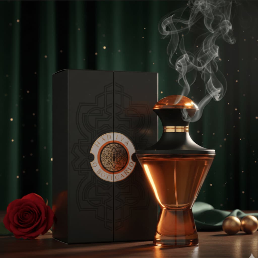 Perfume Hadiya Eau De Parfum 75ml O Boticário Luxo Árabe Original