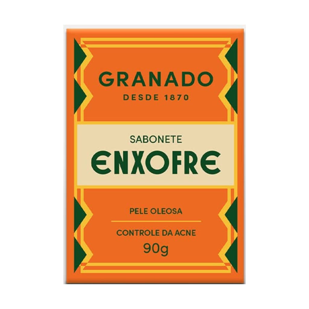 Sabonete de Enxofre granado 80g contra Acne