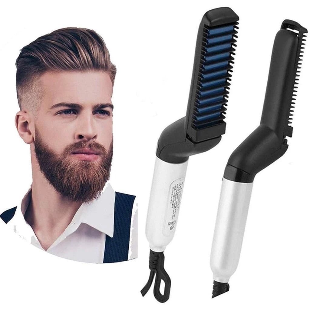 Prancha Alisadora Modelador E Alisador De Cabelo E Barba Masculino