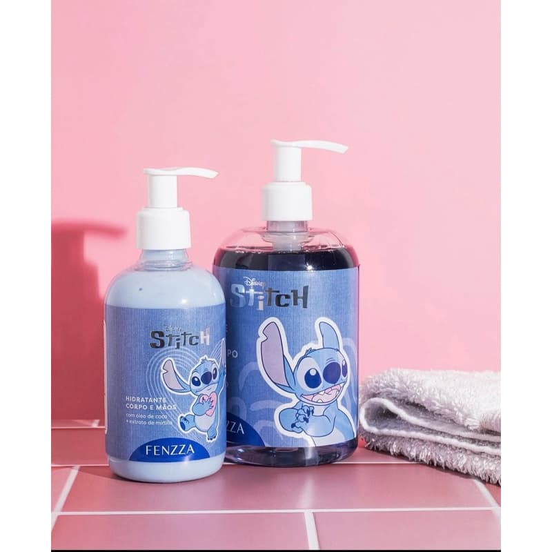 Hidratante Corpo e Mãos Stitch Fenzza