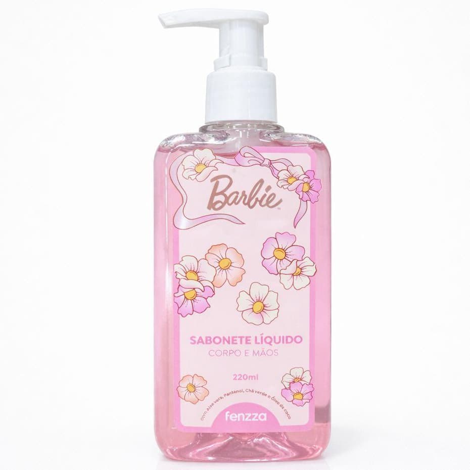 Sabonete Líquido Corpo e Mãos Barbie - Fenzza