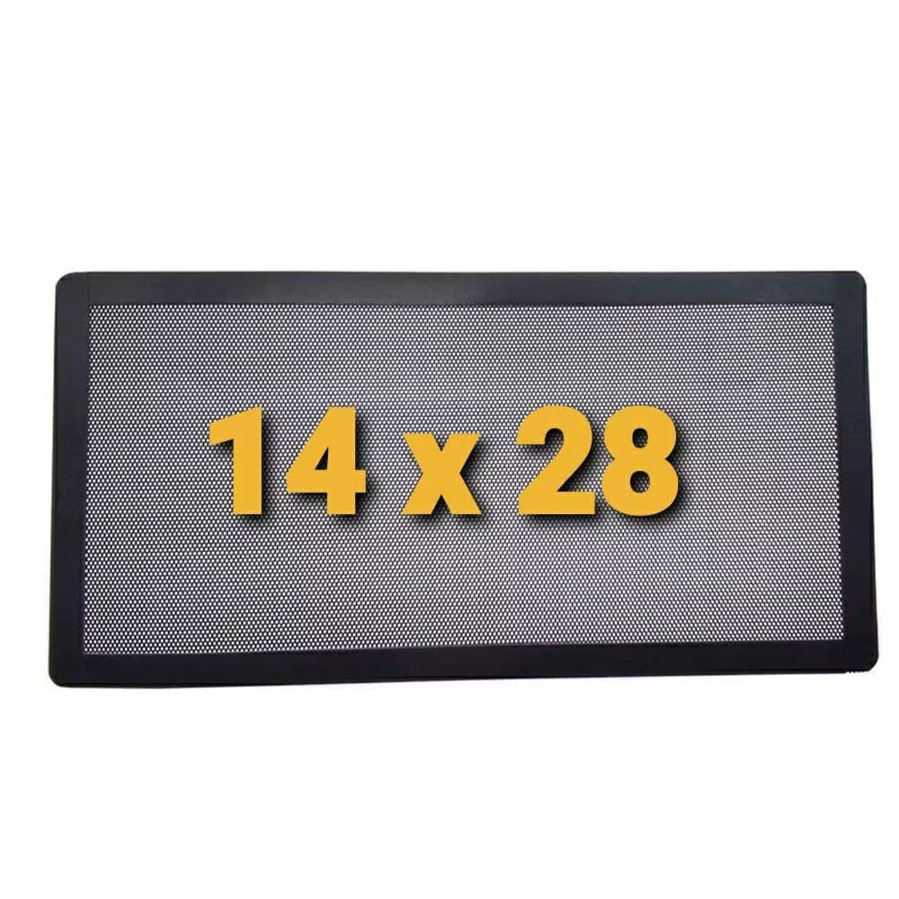filtro magnético anti poeira pó tela de proteção para pc gabinete coleer fan caixa de som 14x28 cm