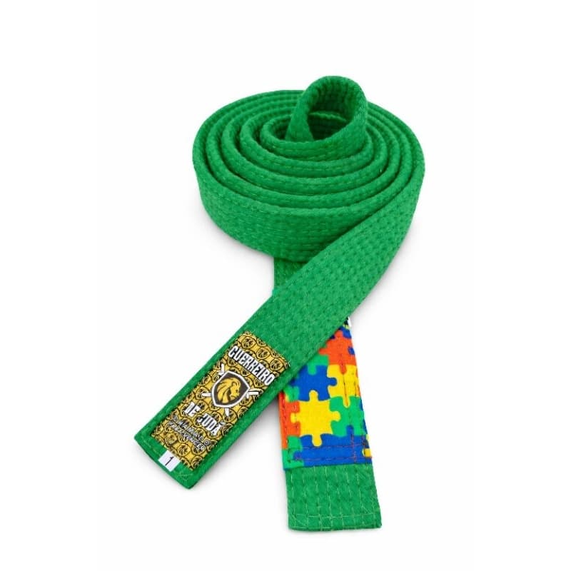 Faixa verde de jiu-jitsu/ autismo