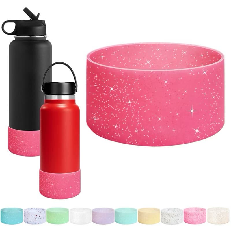 Base silicone proteção garrafa térmica 350ml a 800ml e 950ml a 1200ml