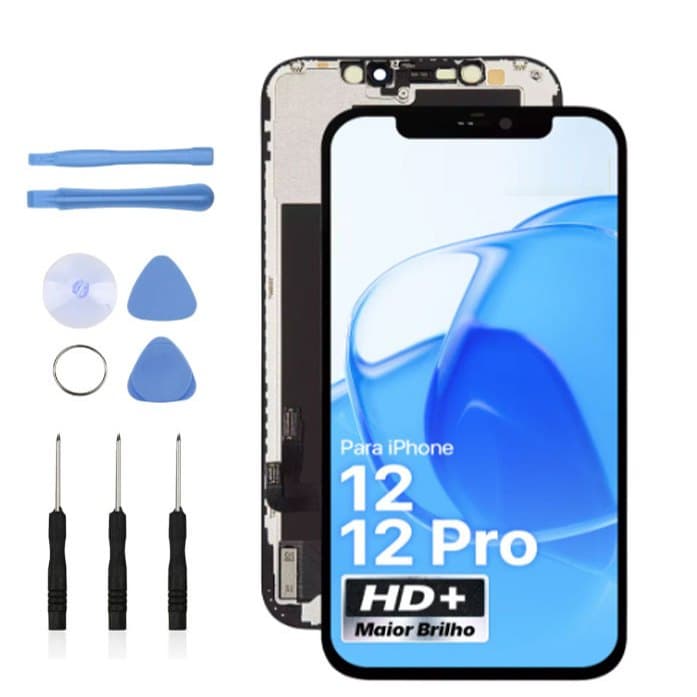 Tela Display Lcd Touch Compatível Iphone 12 / 12 Pro A2341