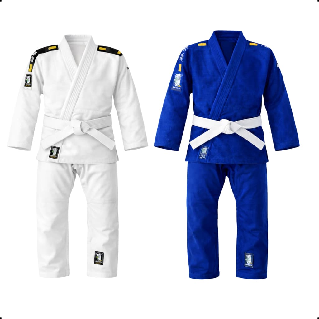 Kimono Judô Judo Matsuru Trançado 350g Jiu-Jitsu Unissex Faixa Branca Infantil Adulto