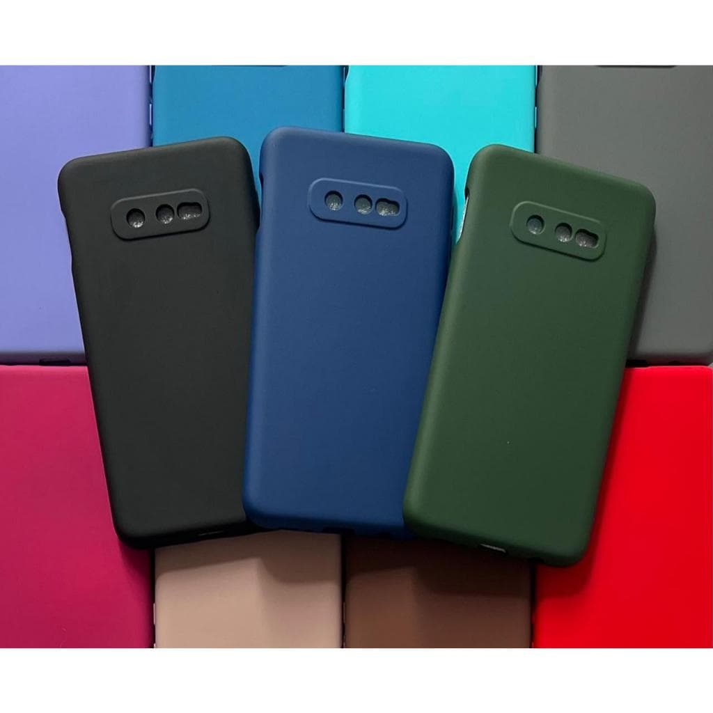 Capa para Samsung Galaxy S10e / Capa + Pelicula ceramica ou So 1 Capinha Aveludada Case