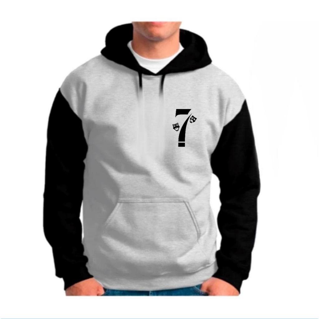 Blusa Moletom Casaco Adulto e Infantil Feminino Masculino Sete Do Chora Agora Ri Depois