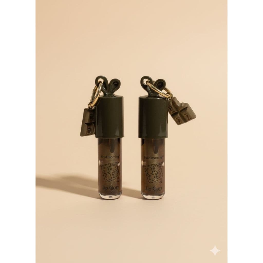 Lip Gloss Hold Morning Brilho Intenso Efeito Espelhado com Chaveiro
