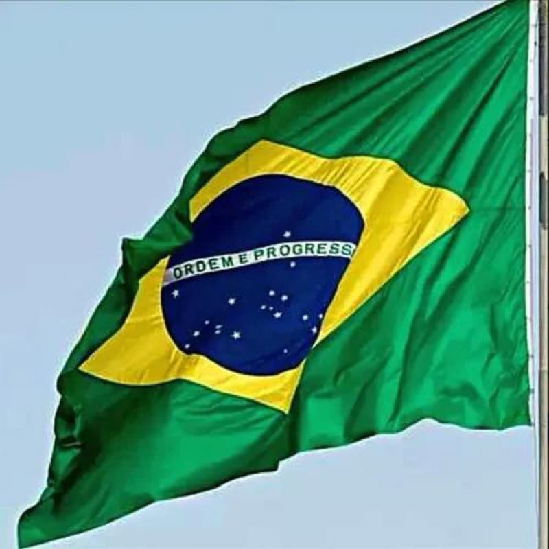 Bandeira do Brasil 3 Tamanhos 60x90 /90x1.50/1.20x1.80 Tecido