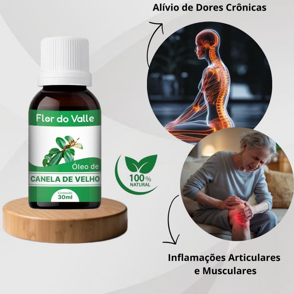 Óleo de Canela de velho - Flor do Valle 30ml