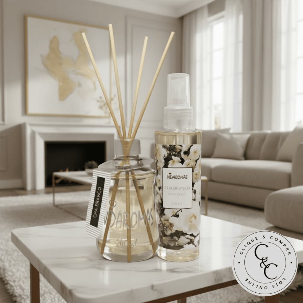 Kit Aromatizador de Vareta + Aromatizador Spray Vidaromas