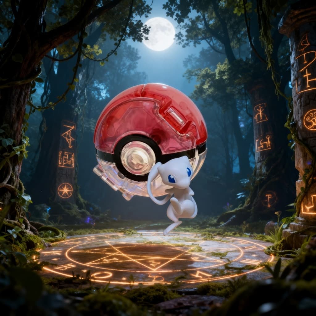 Pokébola Com Mini Figura Alta Qualidade Vários Modelos Produto no Brasil