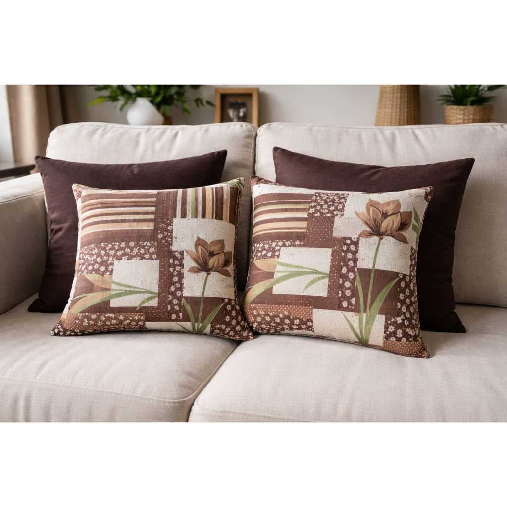Capa de Almofadas Kit com 4 Capas ou 2 Capas 45x45cm com Zíper Decorativa