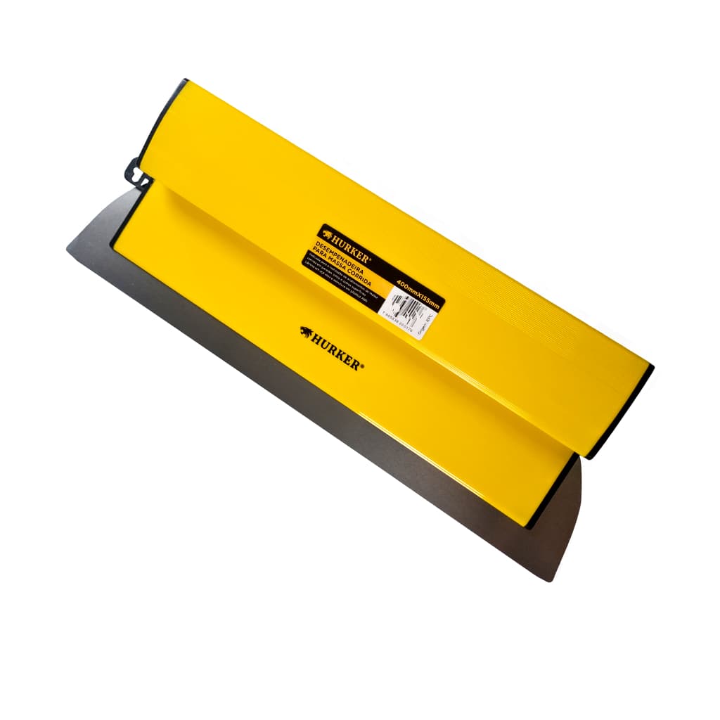 Desempenadeira Profissional 40cm Aço Inox – Flexível, Anti-Ferrugem, Massa Corrida e Gesso