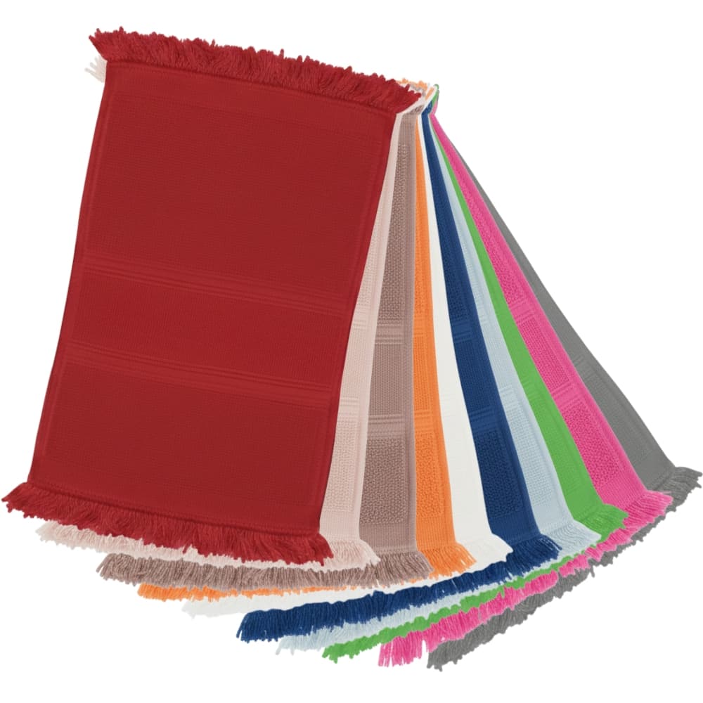 Kit 20 Toalhas de Mão e Boca Social 100% Algodão para Bordar - 20x30cm Alta Absorção, Toque Macio