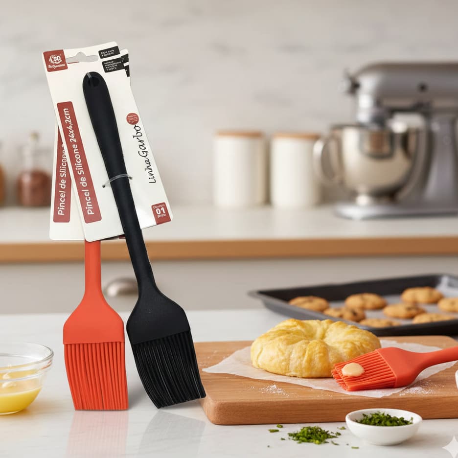 PINCEL DE SILICONE CULINARIO SQ LINHA GARBO