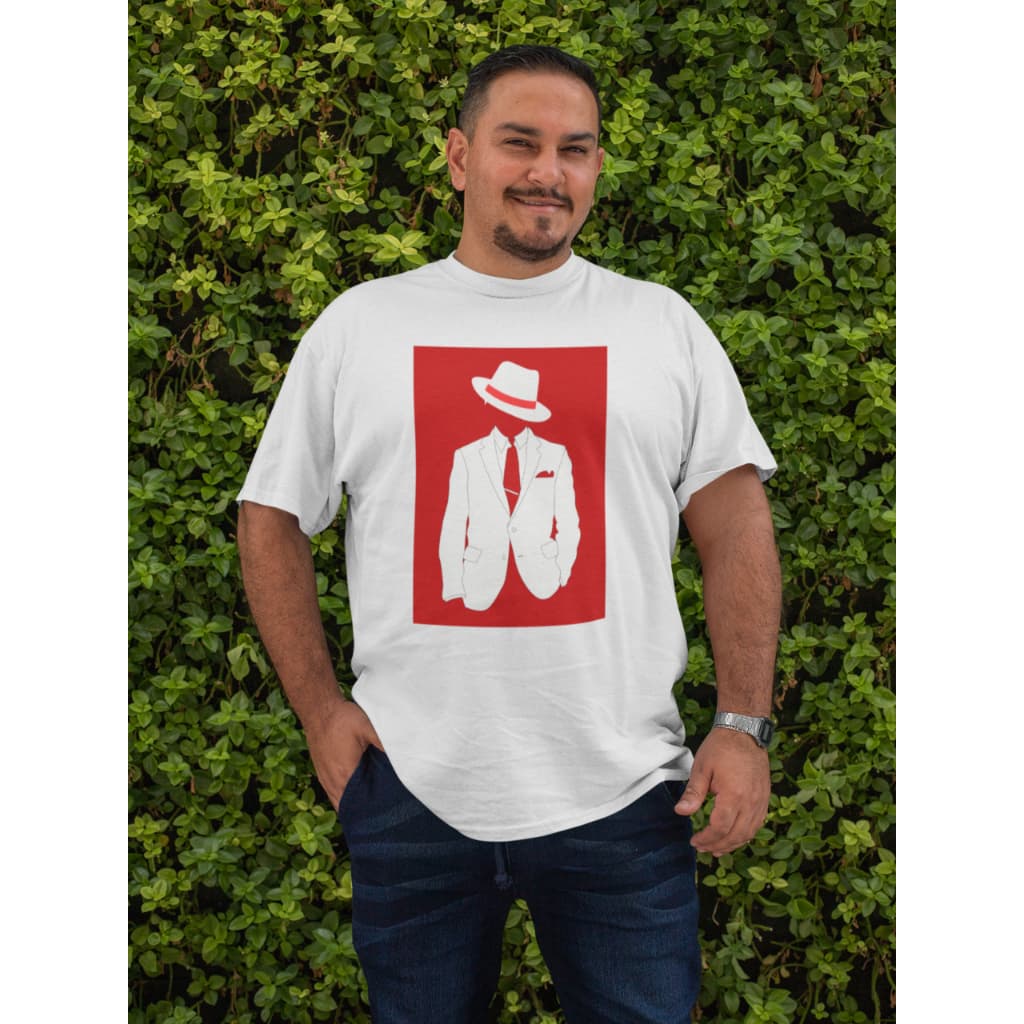 Camiseta Plus Size Unissex G1 ao G3 Estampa Axé Sr Zé Malandro Malandragem Umbanda Quimbanda Candomblé Fé Religioso