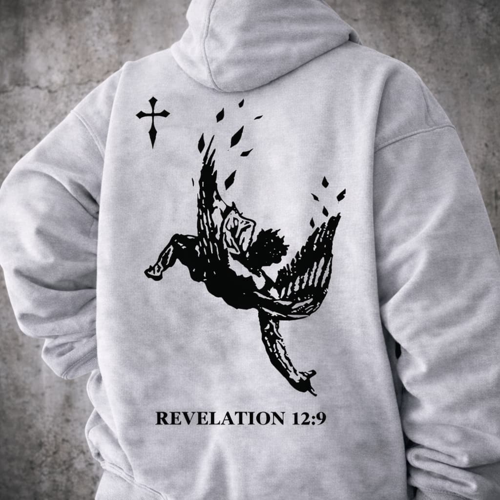 Agasalho Moletom Blusa de Frio Estampado Anjo Revelation Algodão Unissex