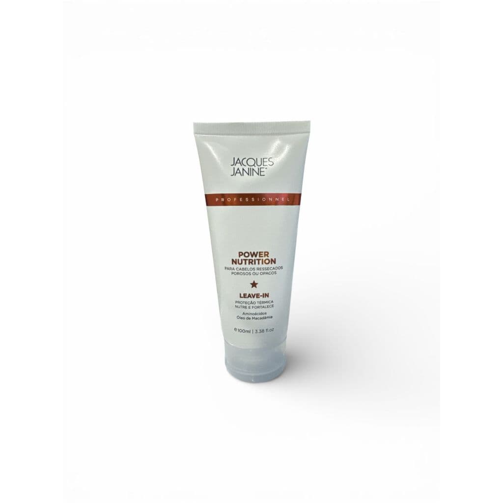 JACQUES JANINE POWER NUTRITION LEAVE-IN PROTEÇÃO TERMICA CABELOS RESSECADOS 100ML