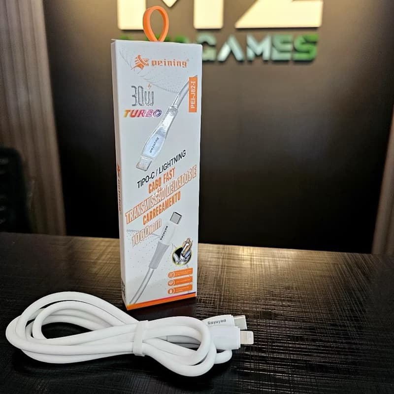 Cabo Lightning Tipo C para iPhone Peining – Super Rápido, Compatível iOS PEI-J82-I