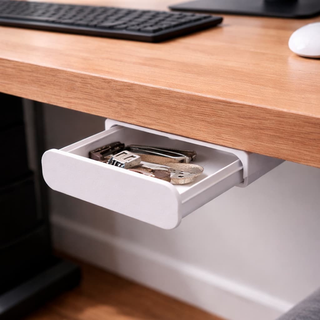 Gaveta Oculta para Mesa Organizadora Porta Objetos Escritório