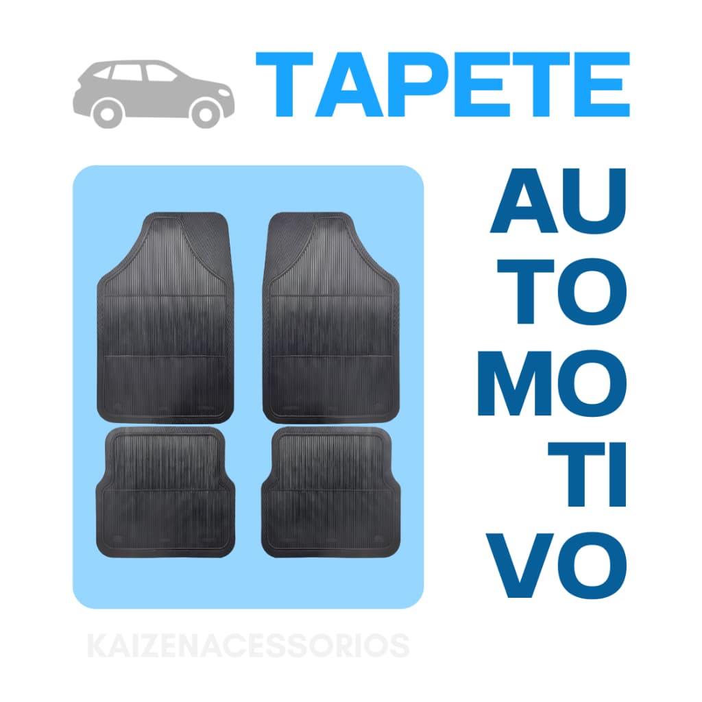 Tapete Simples para Carro UNIVERSAL