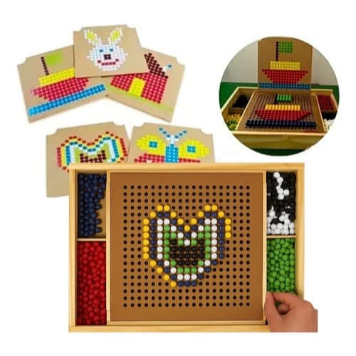 Brinquedo Educativo Infantil Treino Cerebral Jogo Pedagógico - Autismo