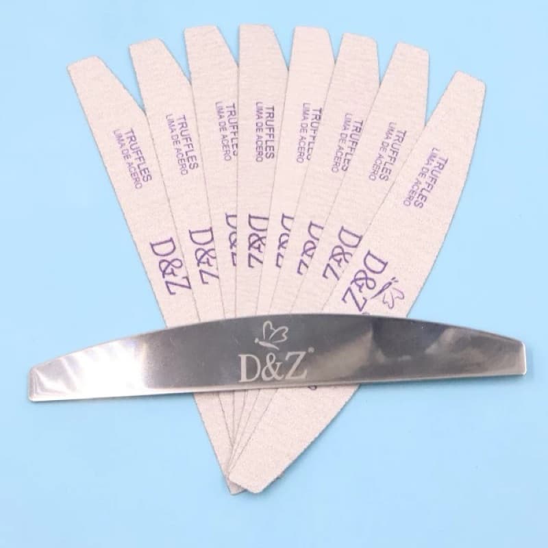 Lixa Reutilizável Bumerangue Com Refil Placa de Ferro 80/80, 100/100, 150/150, 180/180