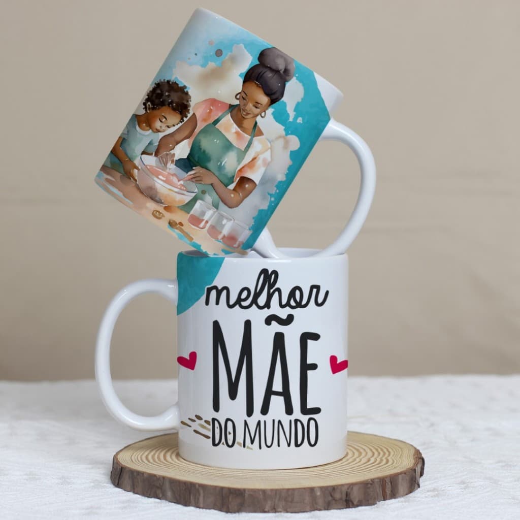 Caneca dia das mães 350ml personalizada